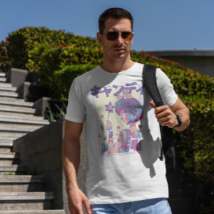 Cute Anime Girl With Magic Wand T-Shirt