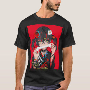 Cute Anime Girls Japanese Aesthetic Costume Gift A T-Shirt