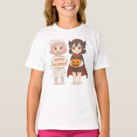 Cute anime mummy & vampire girls