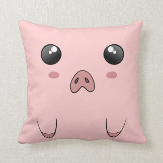 Cute Anime Pig Face Cushion