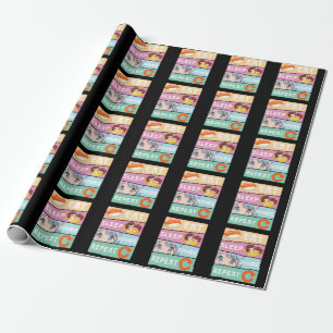Cute Anime watching Girl Japan Comic Manga Anime Wrapping Paper