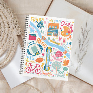 Cute Ann Arbor Michigan Favourite Things Planner