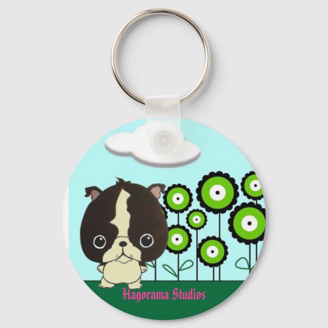 Cute Annabelle Keyring from hagorama Studios (Front)