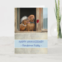 Cute Anniversary for Husband Dachshund Couple