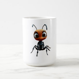 Cute Ant On Autumn Leaves Women's T-Shirt Coffee Mug