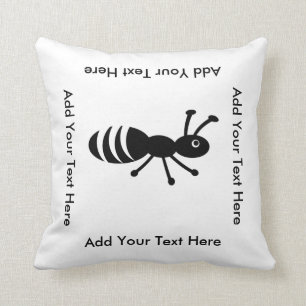 Cute Ant or Termite Funny Pest Control Cushion