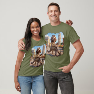 Cute Anthropomorphic 3D Italian Spinone T-Shirt