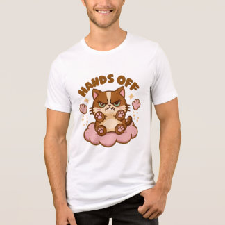 Cute Anti-Social Cat Tri-Blend Shirt
