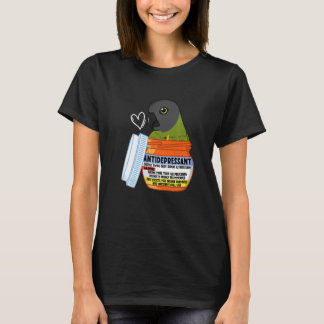 Cute Antidepressant Parrot I Senegal Parrot Premiu T-Shirt