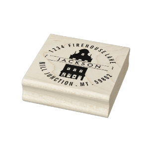 Cute Apartment Building Return Address Stamp