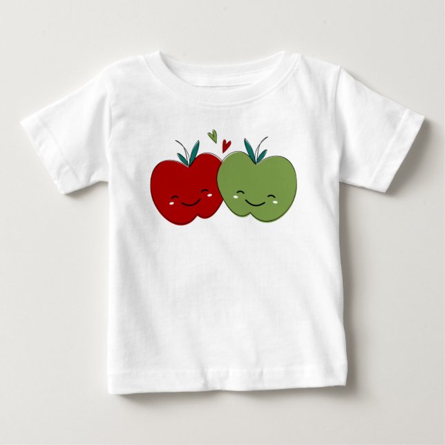 Cute Apple Baby T-Shirt (Front)