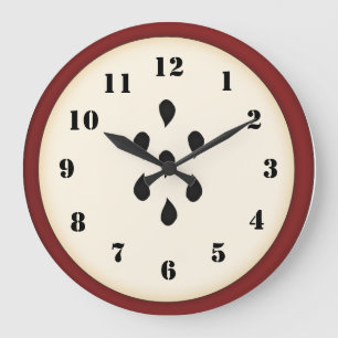 Cute Apple Clock
