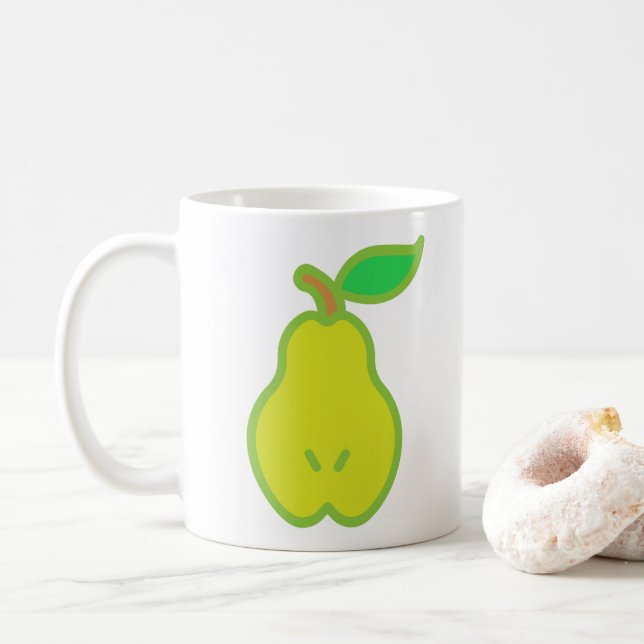 cute apple cup (With Donut)
