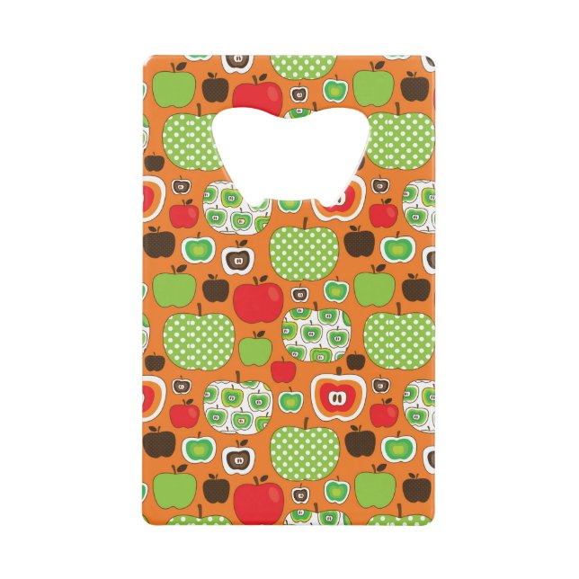 Cute apple illustration pattern (Front)