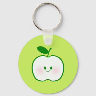 Cute Apple Key Ring