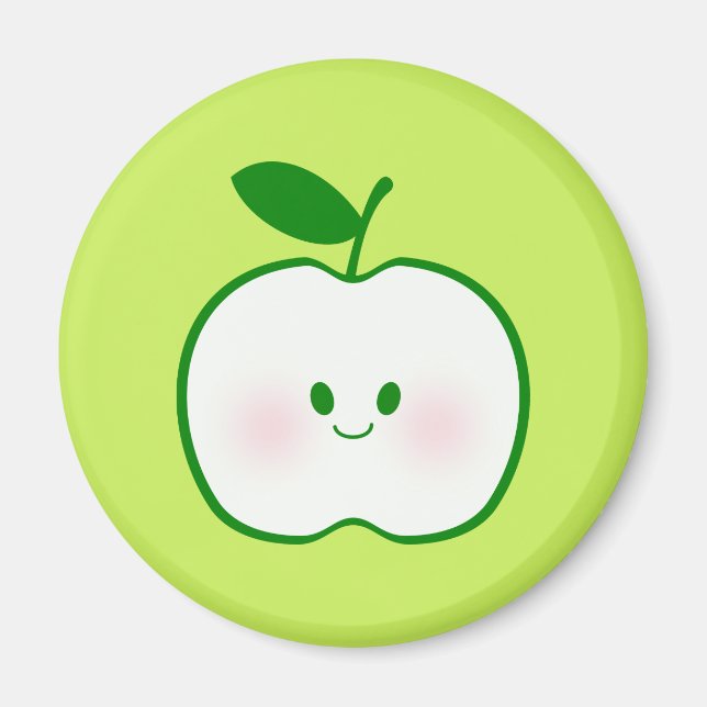 Cute Apple Magnet (Front)