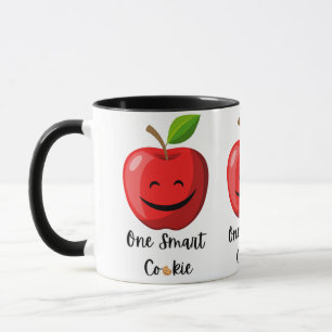 Cute Apple - One Smart Cookie Mug