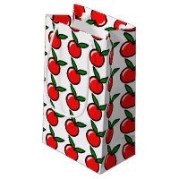 Cute Apple or Cherry, Fun Kitchen Fruit Cartoon