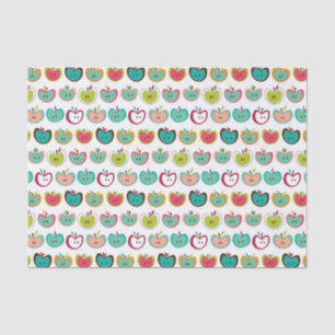 Cute apple pattern tissue paper