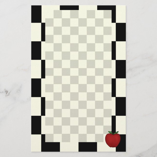 Cute Apple Stationery (Front)