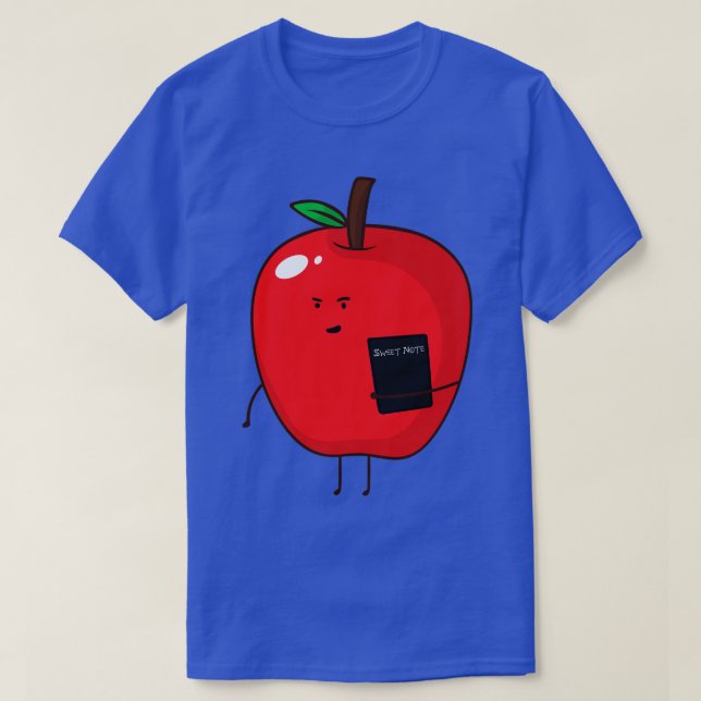 Cute Apple Sweet Note  T-Shirt (Design Front)