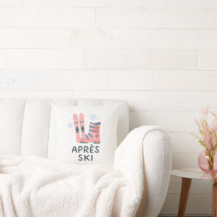 Cute Apres Ski Pillow