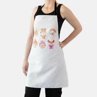 Cute apron festival holiday christmas