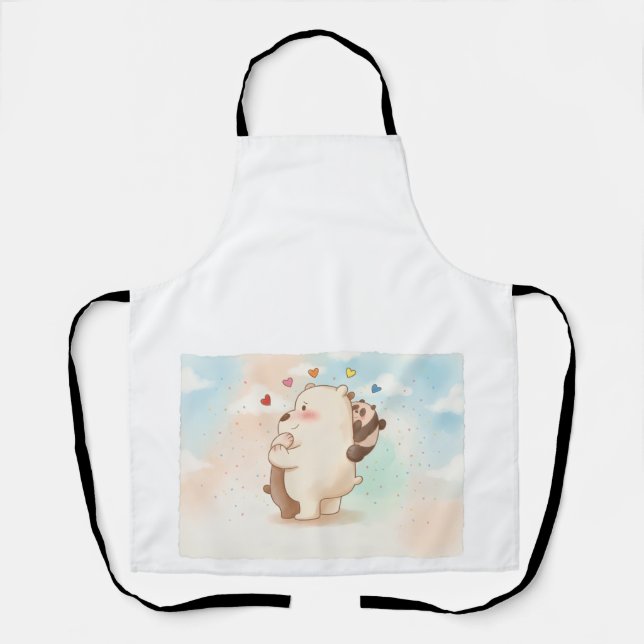 Cute apron for better cooking time 🫶💗 (Front)