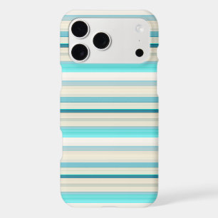Cute aqua white stripes