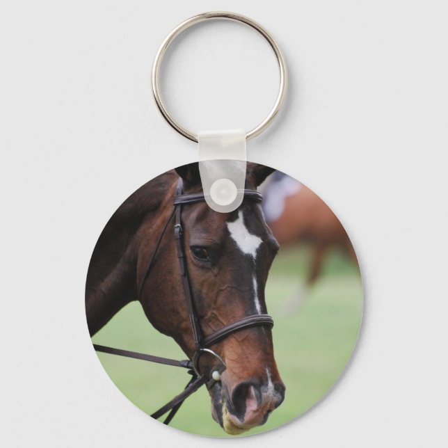Cute Arabian Horse Keychain (Front)