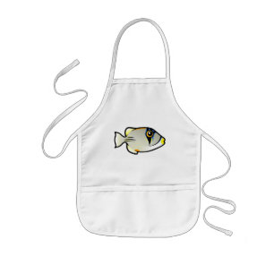 Cute Arabian Picassofish Kids Apron