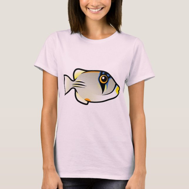Cute Arabian Picassofish T-Shirt (Front)