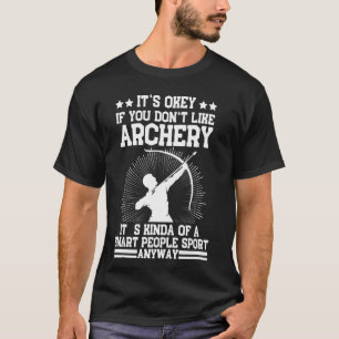 Cute Archery Design For Men Women Archer Bow Arche T-Shirt