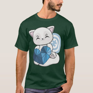 Cute Arctic Fo And Support For Autism Awareness Pr T-Shirt