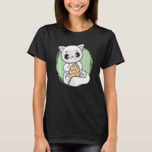 Cute Arctic Fox And Egg Hunt For Easter Day T-Shirt