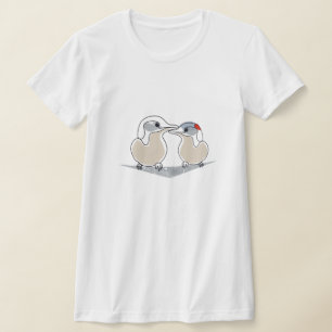 Cute Arctic Tern Love Bird Women's T-Shirt