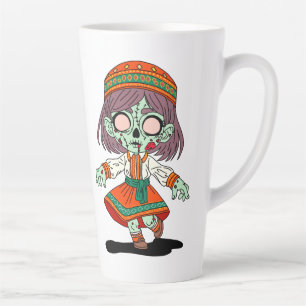 Cute Armenian Zombie Latte Mug