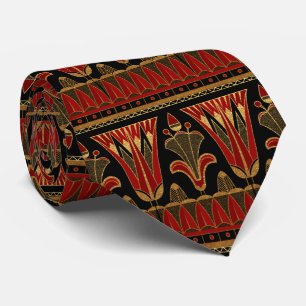 Cute art deco pattern neck tie