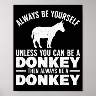 Cute Art For Men Women Kid Safari Animal Lover Poster