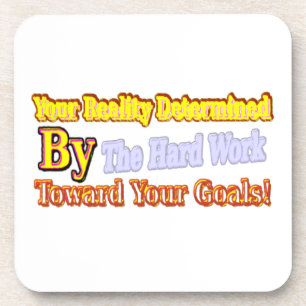 Cute Artwork Design About "Your Reality". Buy Coaster