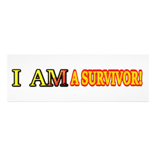 Cute Artwork Design "SURVIVOR". Buy Now Photo Print