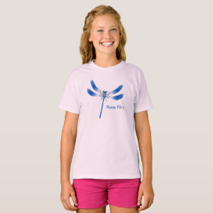 Cute as a Bug Blue Dragonfly T-Shirt