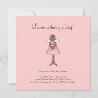 Cute as a Bug · Ethnic Angel Invitation