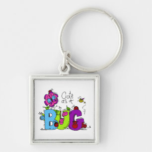 Cute as a Bug Key Ring