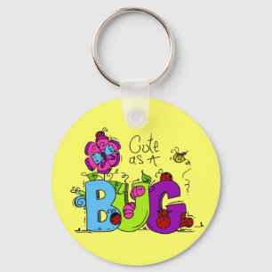 Cute as a Bug Key Ring