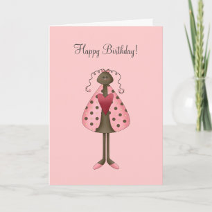 Cute as a Bug · Ladybug Doll Card