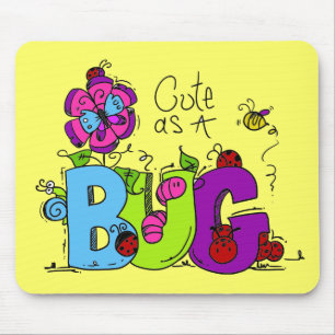 Cute as a Bug Mouse Mat