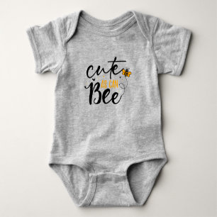 Cute As Can Be Baby Bodysuit
