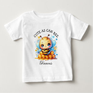 Cute as Can Bee   Honey bee Baby Boy's T-Shirt