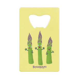 Cute asparagus singing vegetable trio cartoon